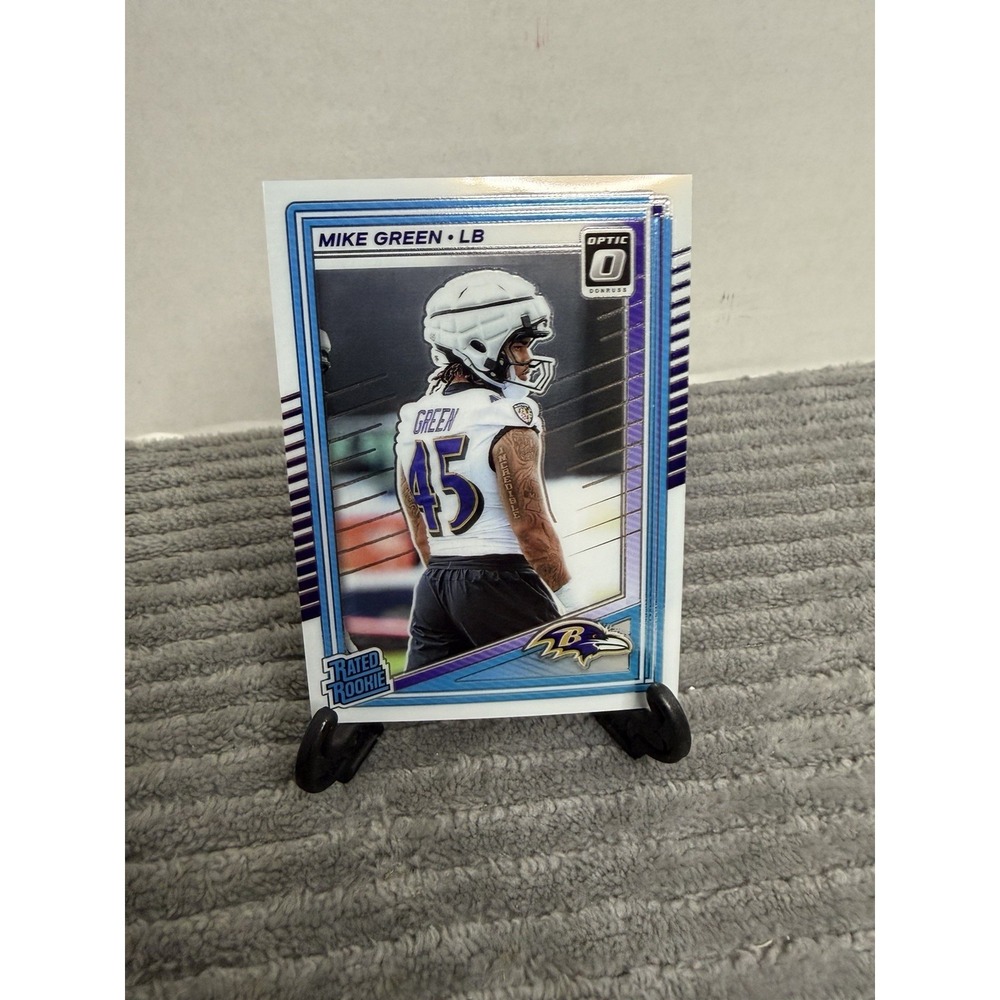 2025 Panini Donruss Optic Preview Mike Green Rated Rookie card. - Picture 1 of 4